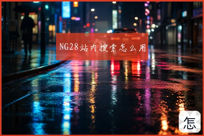 NG28站内搜索怎么用